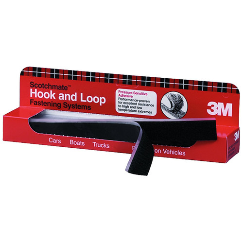 3M 6480 Scotchmate Hook and Loop Fastening System 1 in. x 12 in. (12-Pack) image number 0