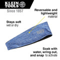 Cooling Gear | Klein Tools 60487 Cooling Headband - Blue (2-Pack) image number 1