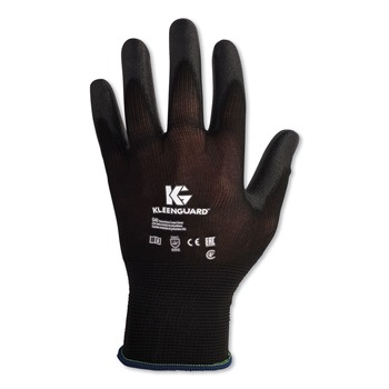 WORK GLOVES | KleenGuard 13837 G40 Polyurethane Coated Multi-Purpose Gloves - Small, Black (60-Pairs)