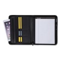 Notebooks & Pads | Samsill 70820 Professional Zippered Pad Holder with Pockets/Slots and Writing Pad - Black image number 6