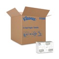 Kleenex 1500 10.125 in. x 13.15 in. C-Fold Paper Towels - White (150-Piece/Pack, 16 Packs/Carton) image number 0