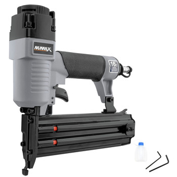 AIR FINISH NAILERS | NuMax SFN50 Pneumatic 16 Gauge 2 in. Straight Finish Nailer