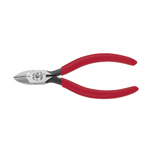 Pliers | Klein Tools D528V 5 in. V and W Notch Tapered Nose Diagonal Cutting Bell System Pliers image number 0