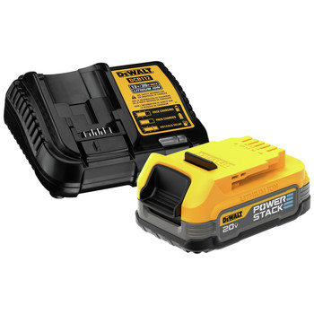 Dewalt DCBP034C 20V MAX POWERSTACK Compact Lithium-Ion Battery and Charger Starter Kit