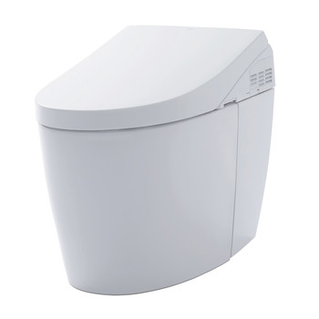 TOTO MS989CUMFG#01 NEOREST AH EWATERplus 1.0 or 0.8 GPF Dual Flush Toilet with Integrated Bidet Seat - Cotton White
