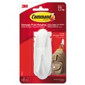 New Arrivals | Command 17083ES 5lb Cap Plastic General Purpose Hooks - Large, White (1 Hook & 2 Strips/Pack) image number 1