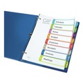 test | Avery 11841 1 - 8 Tab Customizable TOC Ready Index Divider Set - Multicolor (1 Set) image number 2