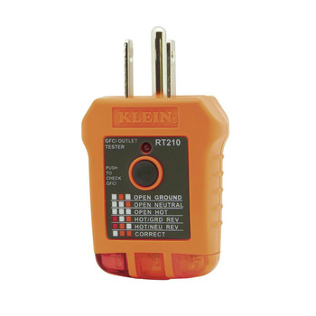 Klein Tools RT210 GFCI Outlet Tester