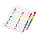 Cardinal 60960 OneStep 24 Tab 1 to 24 Double Column Printable Table of Contents and Dividers - White (1 Set) image number 1