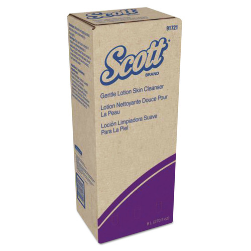 Hand Soaps | Scott 91721 8L Lotion Hand Soap Cartridge Refills - Floral Scent (2-Piece/Carton) image number 0