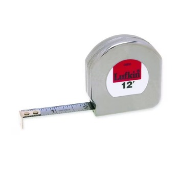 PRODUCTS | Lufkin 1/2 in. x 12 ft. Mezurall Chrome Clad A8 Tape Measure
