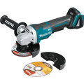 Makita XAG11Z 18V LXT Lithium-Ion Brushless Cordless 4-1/2 / 5 in. Paddle Switch Cut-Off/Angle Grinder with Electric Brake (Tool Only) image number 0