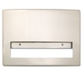 Memorial Day Sale | Bobrick B-4221 15.75 in. x 2.25 in. x 11.25 in. Stainless Steel Toilet Seat Cover Dispenser - Satin Finish image number 1