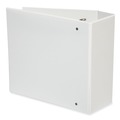 Universal UNV20994 4 in. Capacity 11 in. x 8.5 in. 3-Slant-Ring View Binder - White image number 2