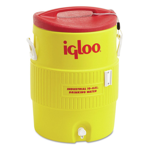 Igloo 4101 10 GAL YELLOW/RED PLASTIC IND image number 0