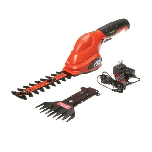 Hedge Trimmers | Black & Decker GSL35 3.6V Cordless Lithium-Ion 2-in-1 Garden Shear Combo image number 0