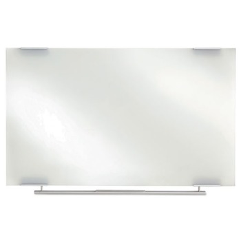 Iceberg 31160 Clarity Frameless 72 in. x 36 in. Glass Dry Erase Board with Aluminum Trim
