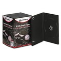 Innovera IVR72810 Standard DVD Case - Black (10/Pack) image number 1