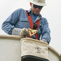Cases and Bags | Klein Tools 5144 15-Pocket Aerial Oval Canvas Bucket with Hooks image number 2