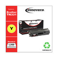 Innovera IVRTN331Y 1500 Page-Yield, Replacement for Brother TN331Y, Remanufactured Toner - Yellow image number 2
