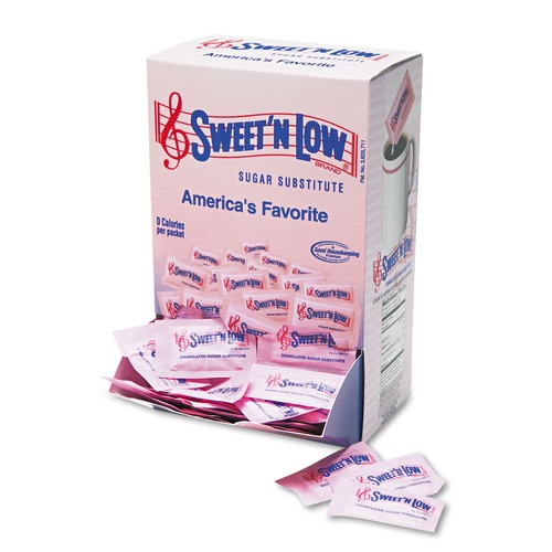 Sweet'N Low 4480050150 Sugar Substitute, 400 Packets/box image number 0