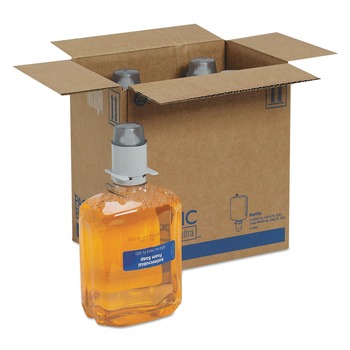 SKIN CARE AND HYGIENE | Georgia Pacific Professional 43819 Pacific Blue Ultra 1200 ml Pacific Citrus Antimicrobial Foam Soap (4/Carton)