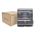 Paper Towel Holders | Morcon Paper VT1010 Valay 13.25 in. x 9 in. x 14.25 in., 10 in. Roll Towel Dispenser - Black image number 3