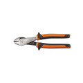 Klein Tools 200028EINS Insulated 8 in. Slim Handle Diagonal Cutting Pliers image number 0
