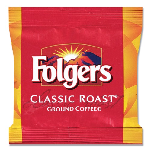 Folgers 2550006125 0.9 oz. Classic Roast Coffee Fractional Packs (36/Carton) image number 0