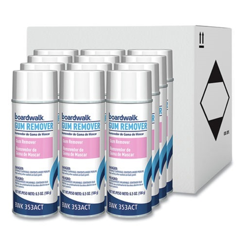 Cleaners & Chemicals | Boardwalk 1041286 6 oz. Chewing Gum and Candle Wax Remover (12/Carton) image number 0