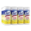 LYSOL Brand 19200-81145 Disinfecting Wipes, 7 X 7.25, Lemon And Lime Blossom, 35 Wipes/canister, 12 Canisters/carton image number 0