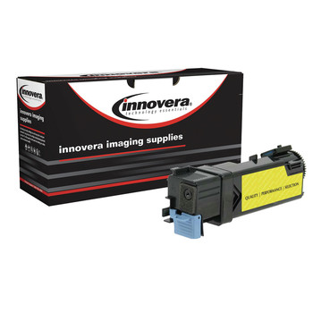 Innovera IVR6500Y 2500 Page-Yield, Replacement for Xerox 6500 (106R01596), Remanufactured High-Yield Toner - Yellow
