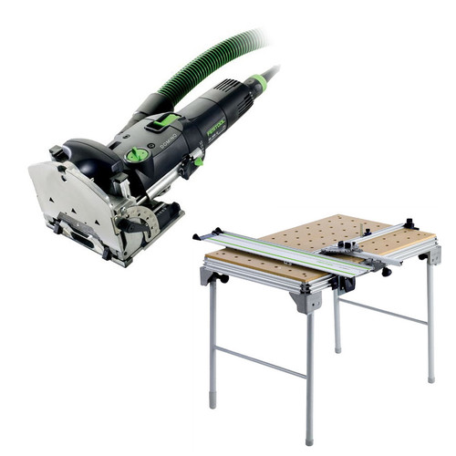 Festool C15495315 Domino Mortise and Tenon Joiner plus MultiFunction Work Table