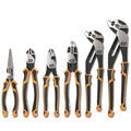 Holiday Tool Central - Gift Finder | GearWrench 82204C 6-Piece Mixed Dual Material Pliers Set image number 1