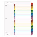 Friends and Family Sale - Save up to $60 off | Cardinal 60118 Traditional Onestep Index System, 31-Tab, 1 - 31 Letter - Multicolor (31/Set) image number 0