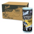 Cleaning & Janitorial Supplies | Scott 32992 Heavy-Duty 10-2/5 in. x 11 in. 1-Ply Pro Shop Towels - Blue (12-Box/Carton) image number 1