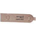 Safety Harnesses | Klein Tools 5413 Soft Leather Work Belt Suspenders - One Size, Light Brown image number 6