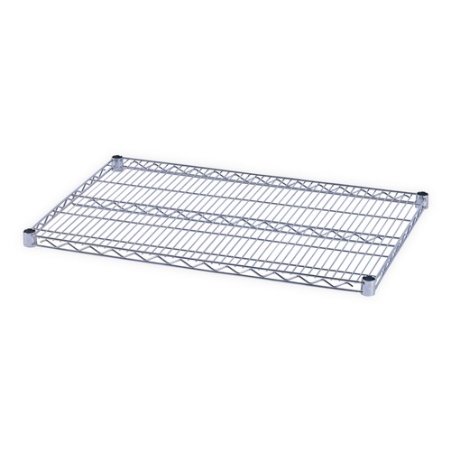 Alera ALESW583624SR Industrial Wire Shelving Extra Wire Shelves, 36w X 24d, Silver (2 Shelves/Carton) image number 0