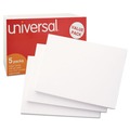 Universal UNV47245 Unruled 5 in. x 8 in. Index Cards - White (500-Piece/Pack) image number 1