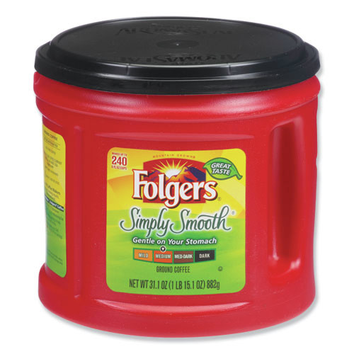 Folgers 2550020513 31.1 oz. Simply Smooth Coffee image number 0