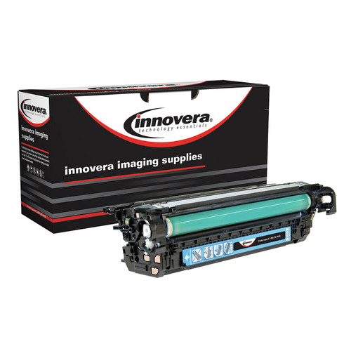 Innovera IVRF321A 16500 Page-Yield, Replacement for HP 653A (CF321A), Remanufactured Toner - Cyan image number 0