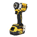 Dewalt DCF921P2 ATOMIC 20V MAX Brushless Lithium-Ion 1/2 in. Cordless Impact Wrench with Hog Ring Anvil Kit with 2 Batteries (5 Ah) image number 2