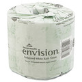 Toilet Paper | Georgia Pacific Professional 19881/01 Pacific Blue Basic Embossed Septic Safe 1-Ply Bathroom Tissues - White (80-Roll/Carton 550-Sheet/Roll) image number 1