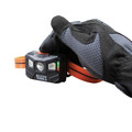 Headlamps | Klein Tools 56034 Rechargeable 200 Lumen Auto Off Cordless LED Headlamp with Strap image number 5