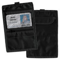 Advantus 76345 5.13 in x 0.13 in. x 7.75 in. Nylon Travel ID/Document Holder - Black (5-Piece/Pack) image number 0