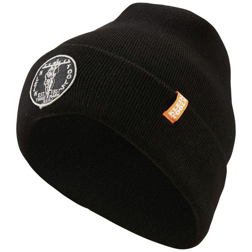 Hats | Klein Tools 60388 Heavy Knit Hat - One Size, Black image number 0