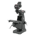 JET JTM-4VS 9 in. x 49 in. 3 HP 3-Phase R-8 Taper Variable Speed Vertical Milling Machine image number 0