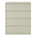 New Arrivals | Alera 25508 4-Drawer 42 in. x 18 in. x 52.5 in. Lateral File Cabinet - Putty image number 1