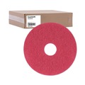 New Arrivals | Boardwalk BWK4013RED 13 in. dia. Buffing Floor Pads - Red (5/Carton) image number 1