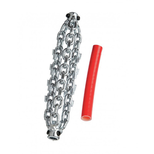 Ridgid 64313 FlexShaft 3 Chain Carbide Tipped Knocker for 5/16 in. Cable and 3 in. Pipe image number 0